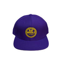 RAP NOODLE Snapback CAP / パープル