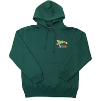 24HOURS STAY HUNGRY パーカー  Ivy Green